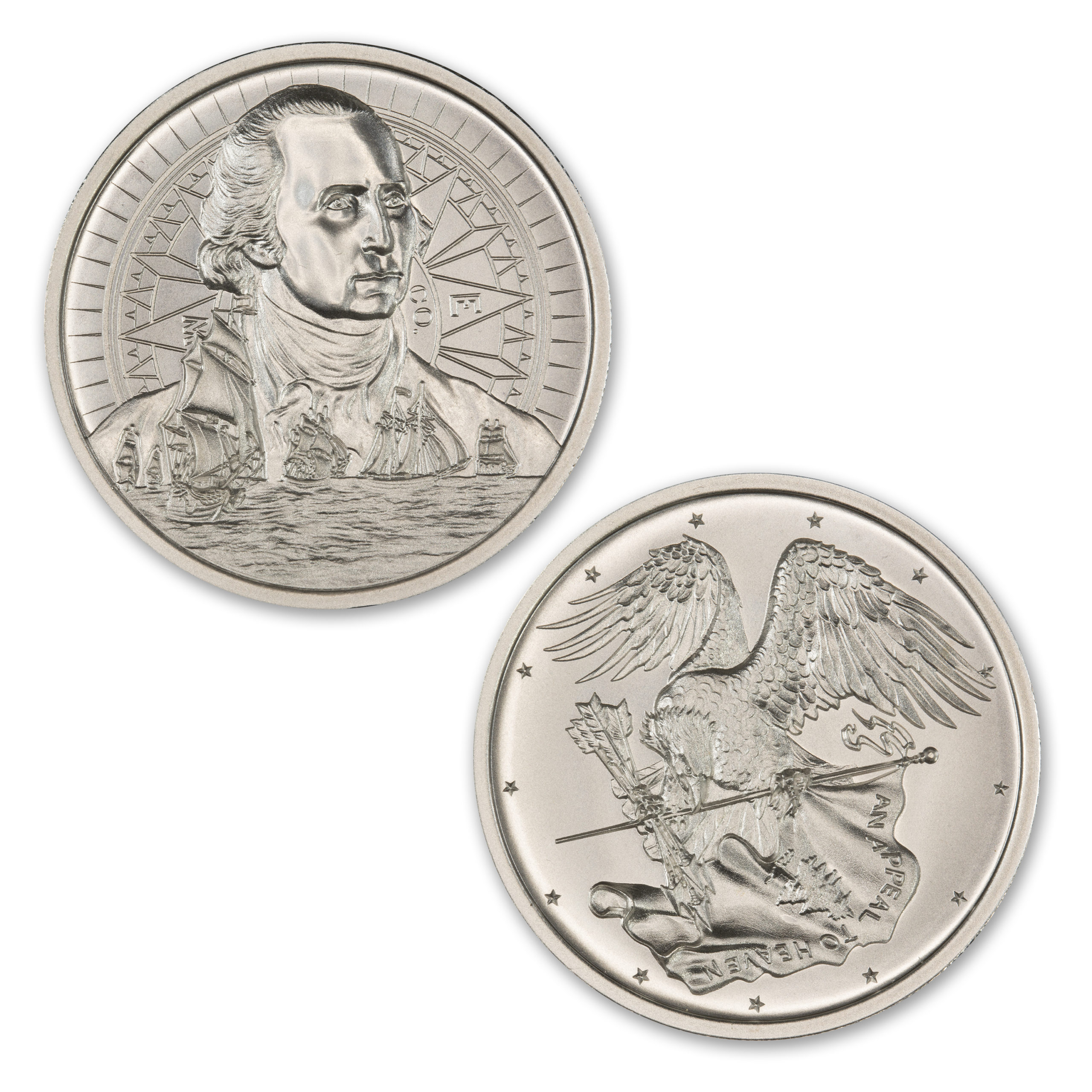 AN APPEAL TO HEAVEN - 2 TROY OUNCE - 39MM - Image 1