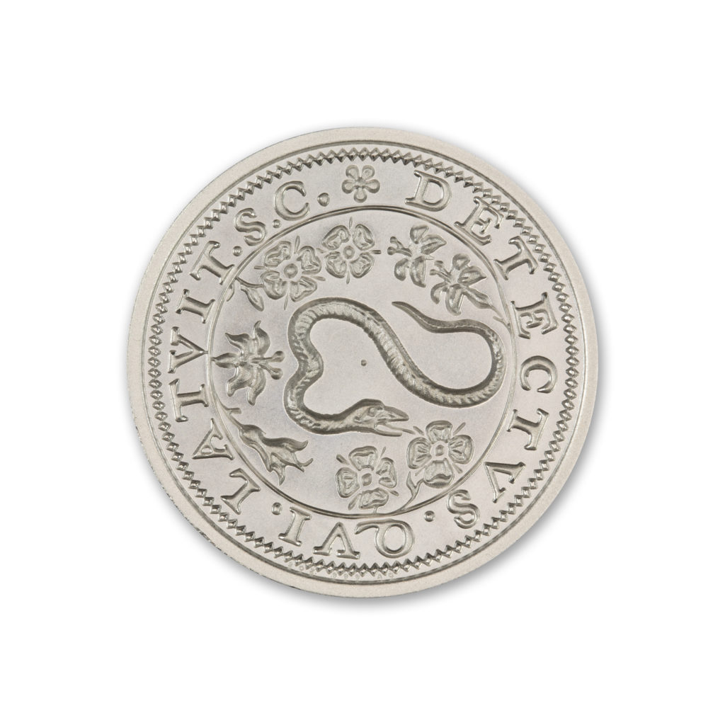 GUNPOWDER PLOT MEDAL TRIBUTE - 2 TROY OUNCE - 39MM