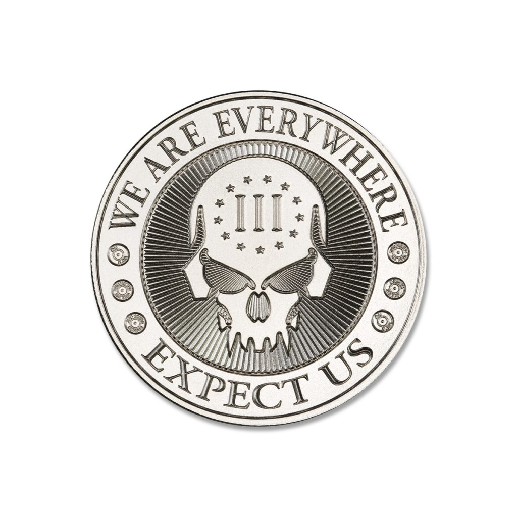 DEUCE FOUR SKULL - 2 TROY OUNCE - 39MM
