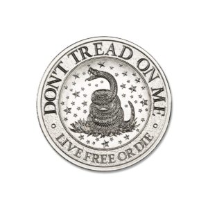 DON'T TREAD ON ME - 2020 - 2 TROY OUNCE - 39MM