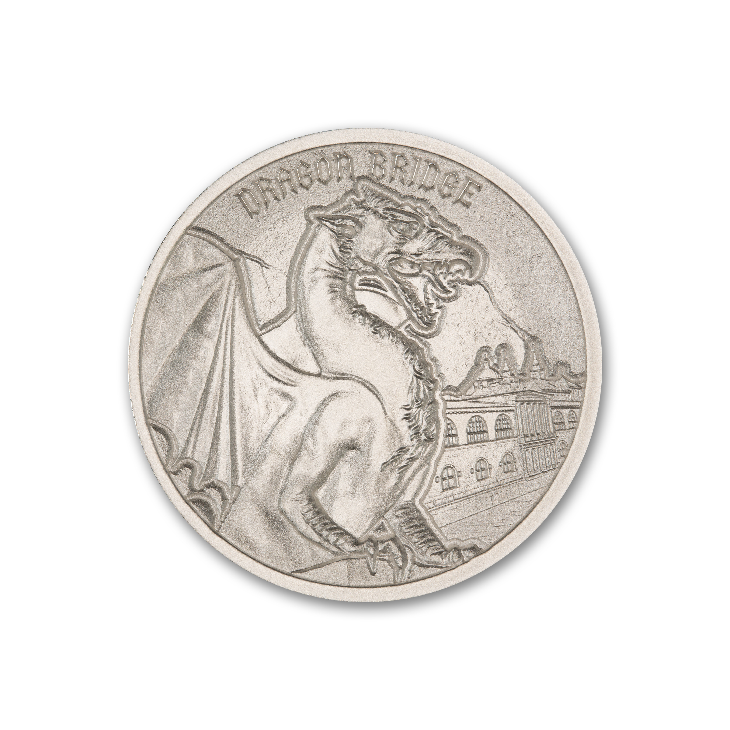 GARGOYLE - TYPE VI - DRAGON BRIDGE - DRAGON - 2 TROY OUNCE - UHR - 39MM - Image 1