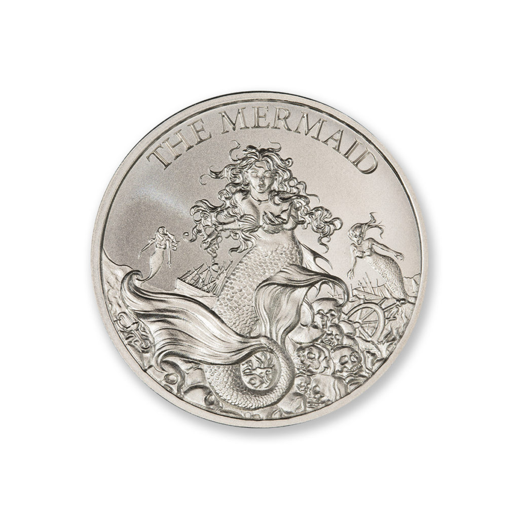 THE MERMAID - 1 TROY OUNCE - 39MM
