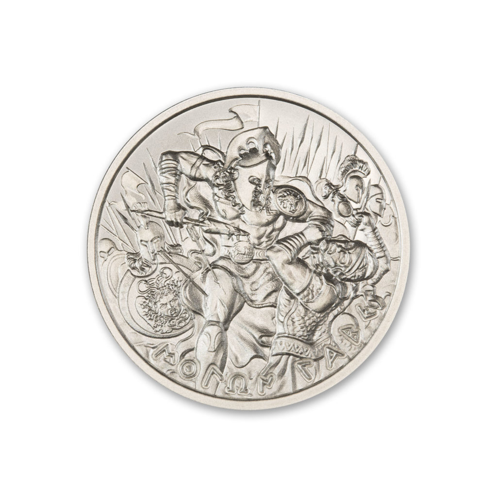MOLON LABE - TYPE V - 1 TROY OUNCE - 39MM