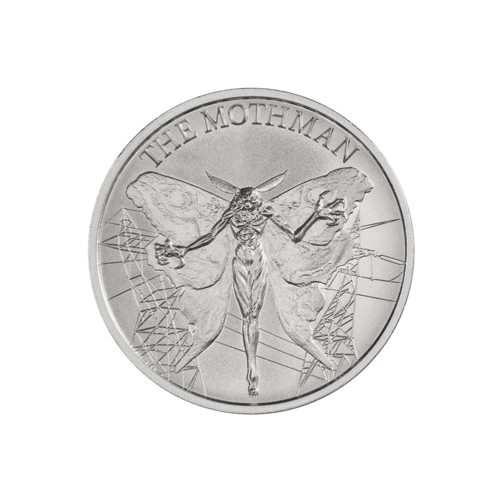 THE MOTHMAN - 1 TROY OUNCE - 39MM