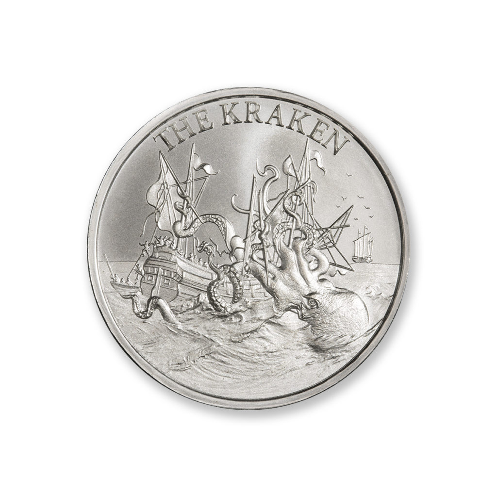 THE KRAKEN - 1 TROY OUNCE - 39MM