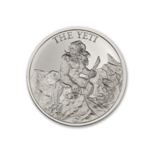 THE YETI - 2 TROY OUNCE - 39MM