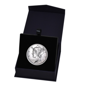 THE MULE CLUB - ISSUE #1 - MERCURY DIME OBVERSE / BUFFALO NICKEL REVERSE - 2 TROY OUNCE - 39MM - LIMITED MINTAGE OF 100