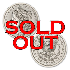 1878 CC MORGAN DOLLAR TRIBUTE - 2 TROY OUNCE - 39MM (SOLD OUT)
