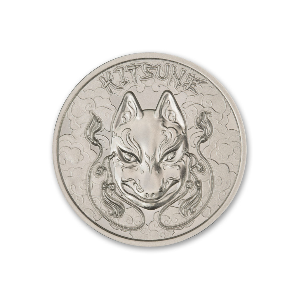 KITSUNE - 2 TROY OUNCE - 39MM