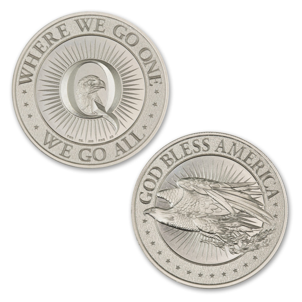 QANON - TYPE I - 2 TROY OUNCE - 39MM
