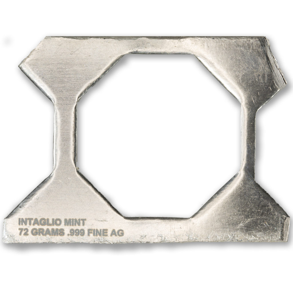 OCTAGONAL WEBBING - 72 GRAMS - .999 FINE SILVER