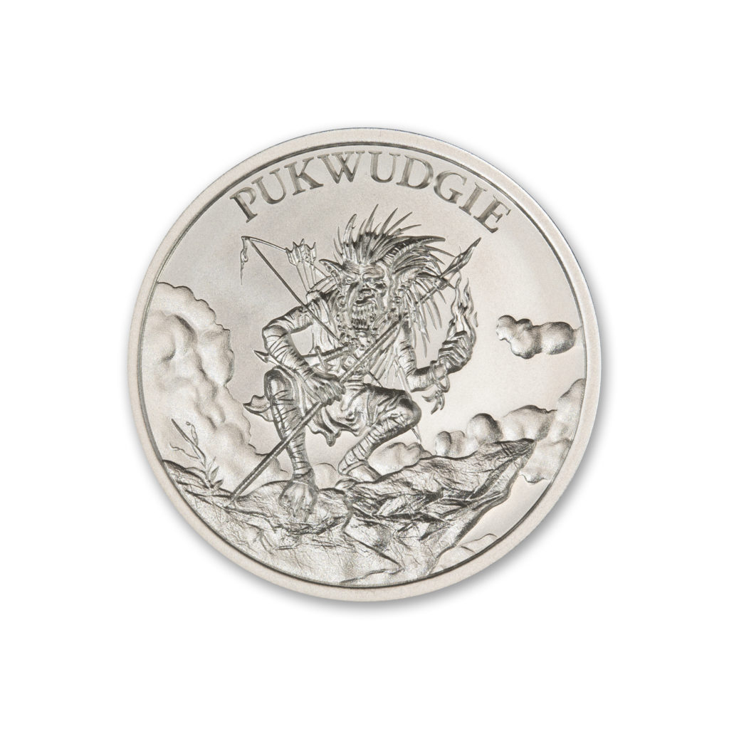 PUKWUDGIE- 1 TROY OUNCE - 39MM