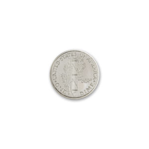 MERCURY DIME TRIBUTE - 1/4 TROY OUNCE - 20MM