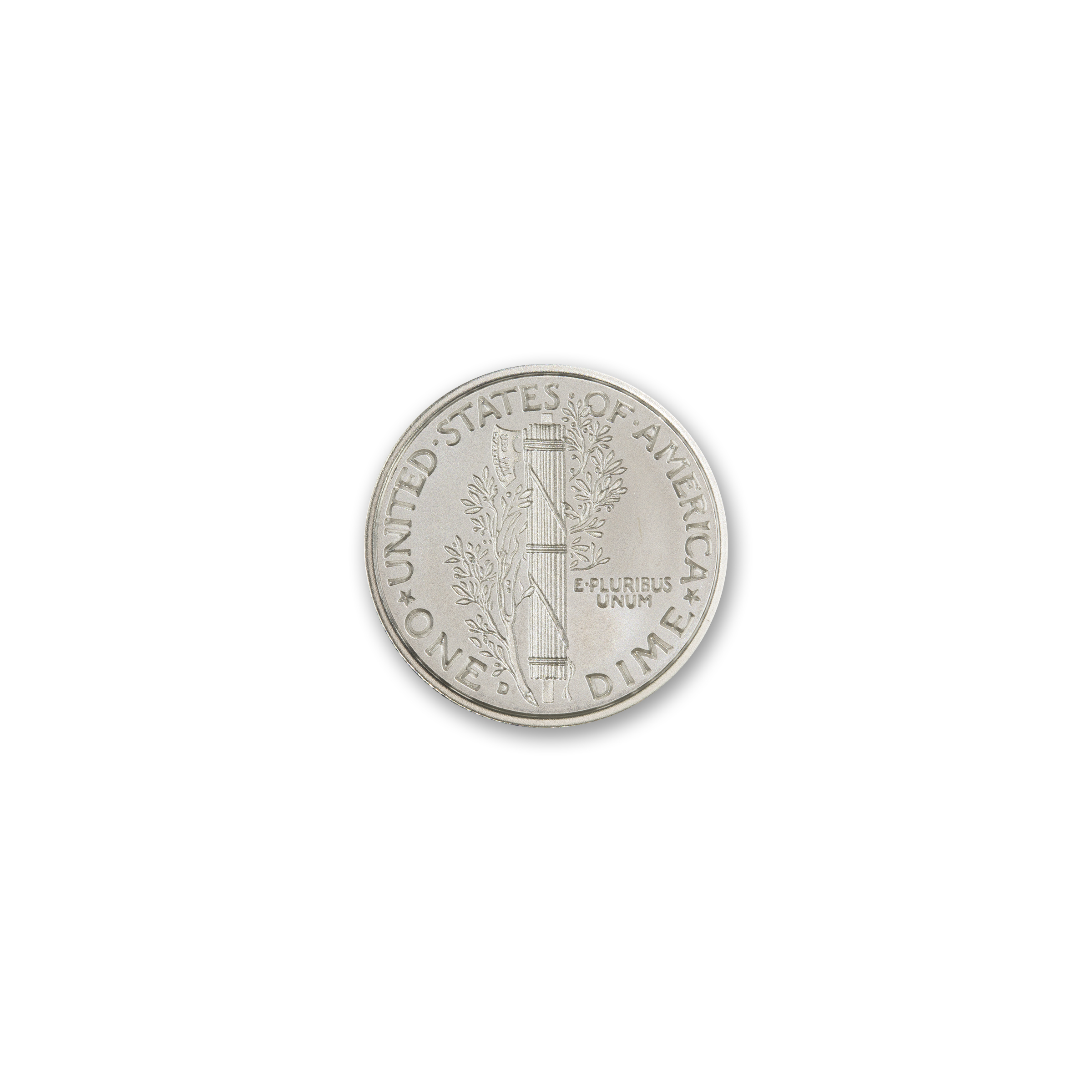 MERCURY DIME TRIBUTE - 1/4 TROY OUNCE - 20MM - Image 2