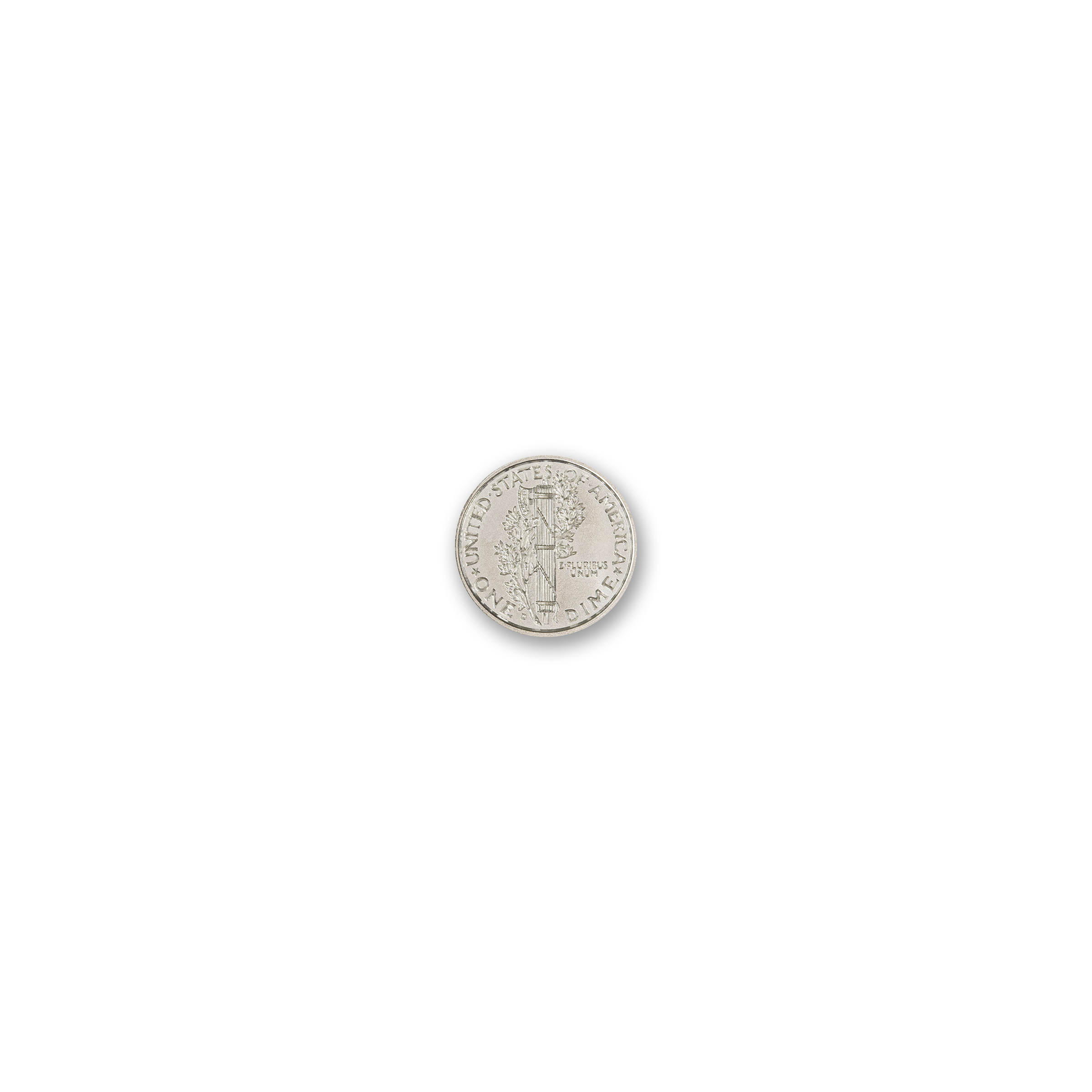 MERCURY DIME TRIBUTE - 1/10 TROY OUNCE - 16MM - Image 2