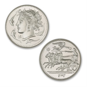 PANORMUS TETRADRACHM - UHR - 2 TROY OUNCE - 36MM - BU