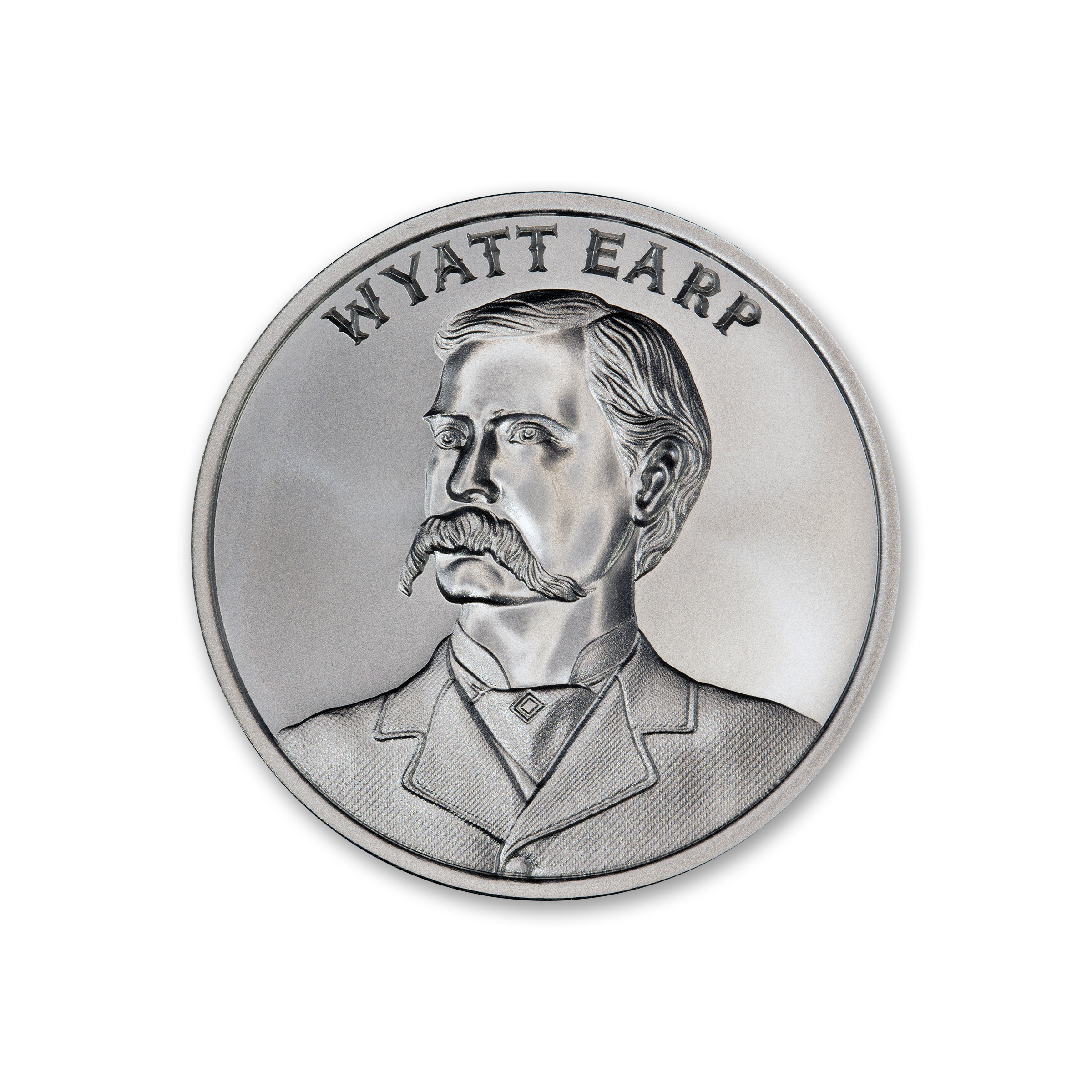 WILD WEST LEGENDS SERIES – WYATT EARP – 1 TROY OUNCE – 39MM - Image 1