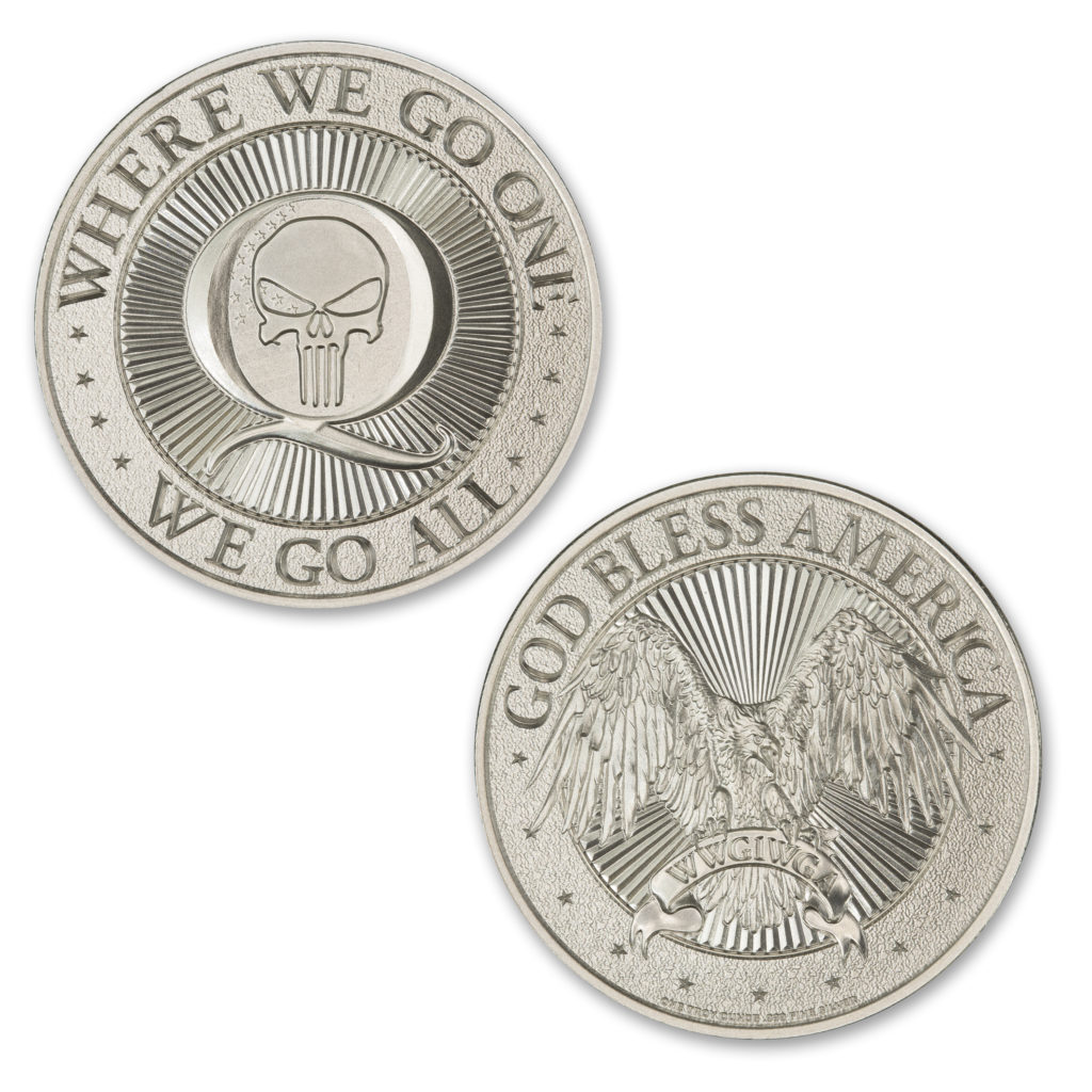 QANON - TYPE II - 1 TROY OUNCE - 39MM