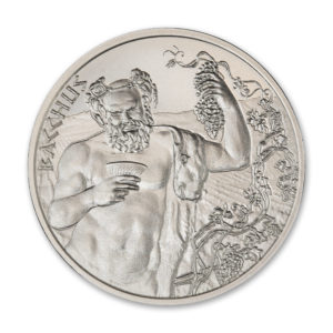 BACCHUS - WINE SERIES - TYPE I - 2 TROY OUNCE - 50MM