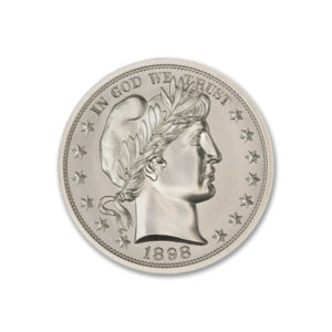 BARBER HALF TRIBUTE - 2 TROY OUNCE - 39MM