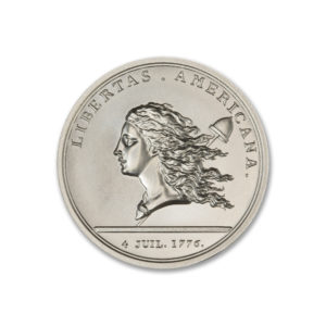 LIBERTAS AMERICANA MEDAL TRIBUTE - 2 TROY OUNCE - 39MM