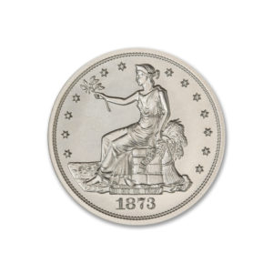 1873 CC TRADE DOLLAR TRIBUTE -  2 TROY OUNCES - 39MM