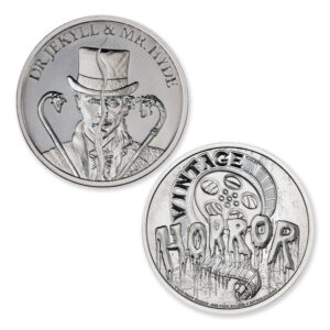 2023 - DR. JEKYLL AND MR. HYDE – TYPE II - VINTAGE HORROR SERIES – 2 TROY OUNCE – 39MM