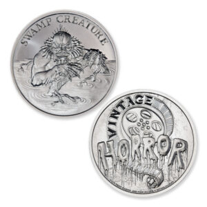 SWAMP CREATURE - VINTAGE HORROR SERIES - 2 TROY OUNCE -  39MM