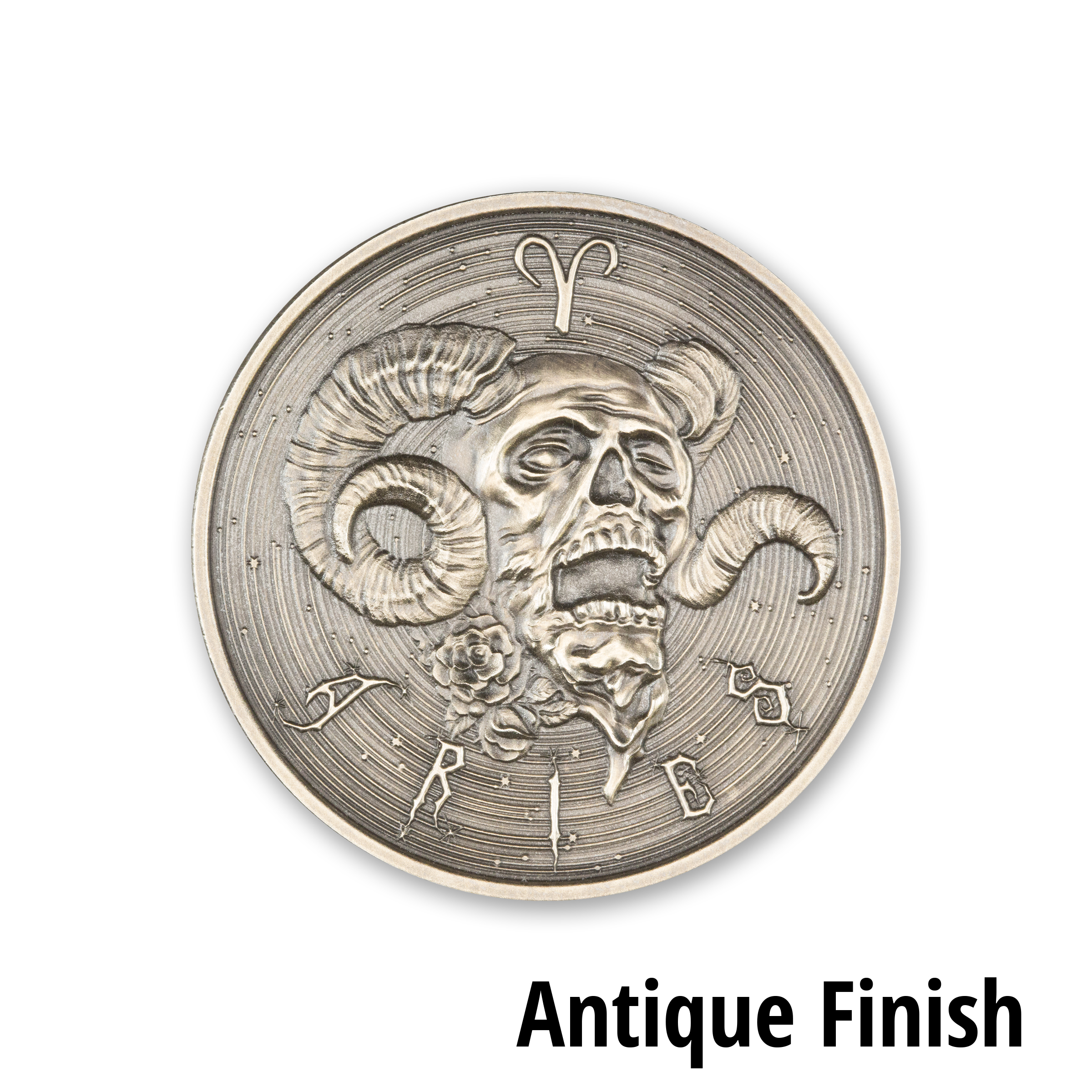 ZOMBIE ZODIACS - ARIES - 2 TROY OUNCE – 39MM - Image 3