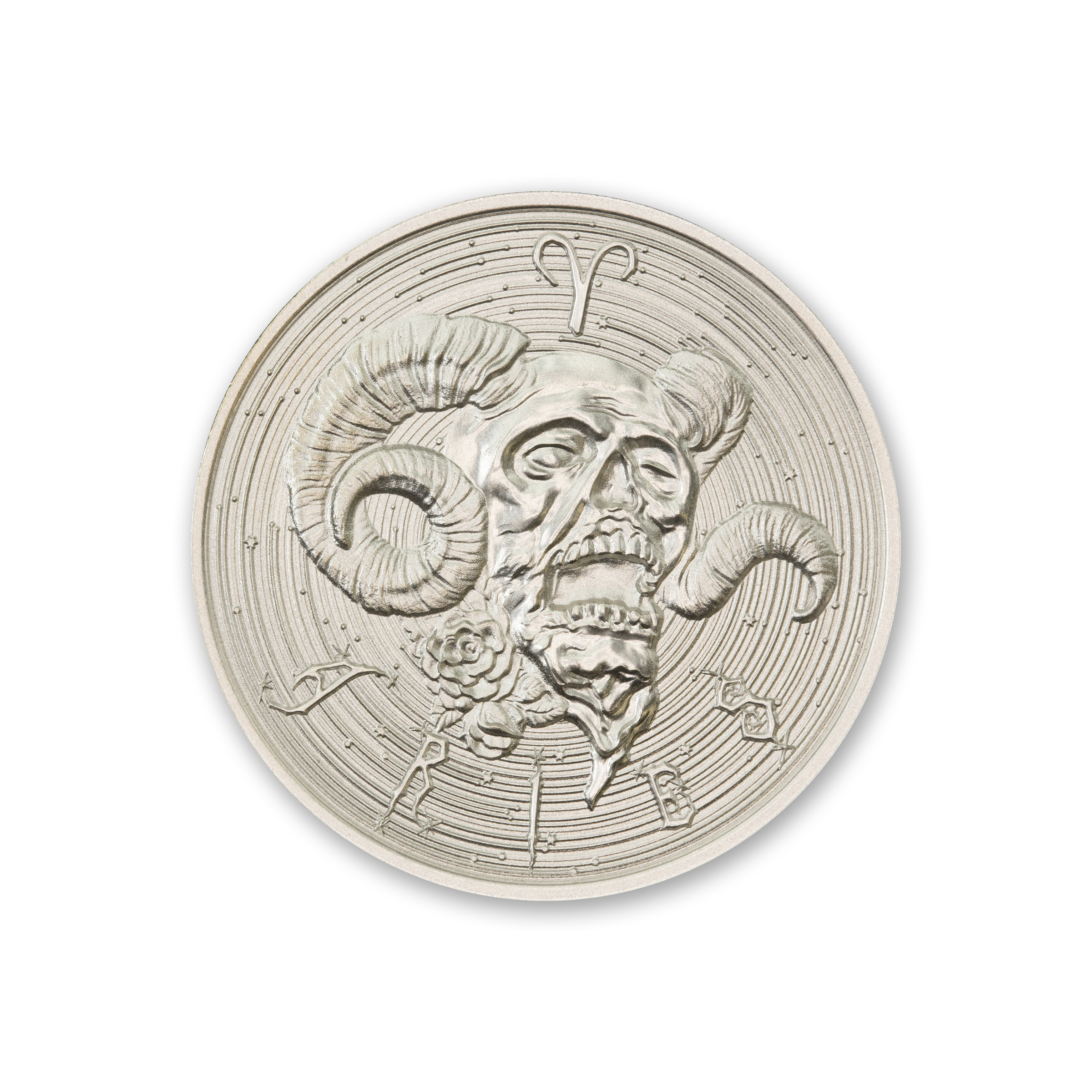 ZOMBIE ZODIACS - ARIES - 2 TROY OUNCE – 39MM - Image 1