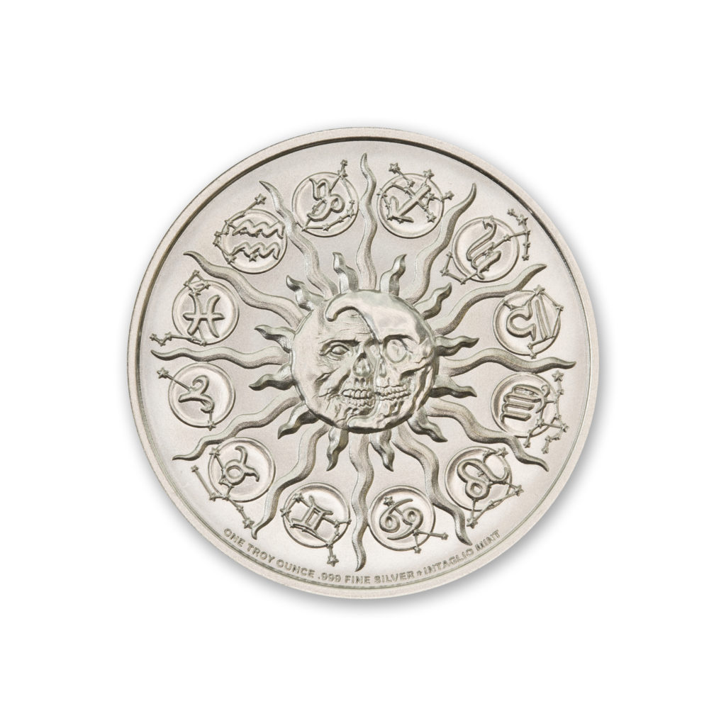 ZOMBIE ZODIACS - CAPRICORN- 1 TROY OUNCE – 39MM