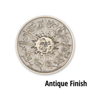 ZOMBIE ZODIACS - ARIES - 1 TROY OUNCE – 39MM