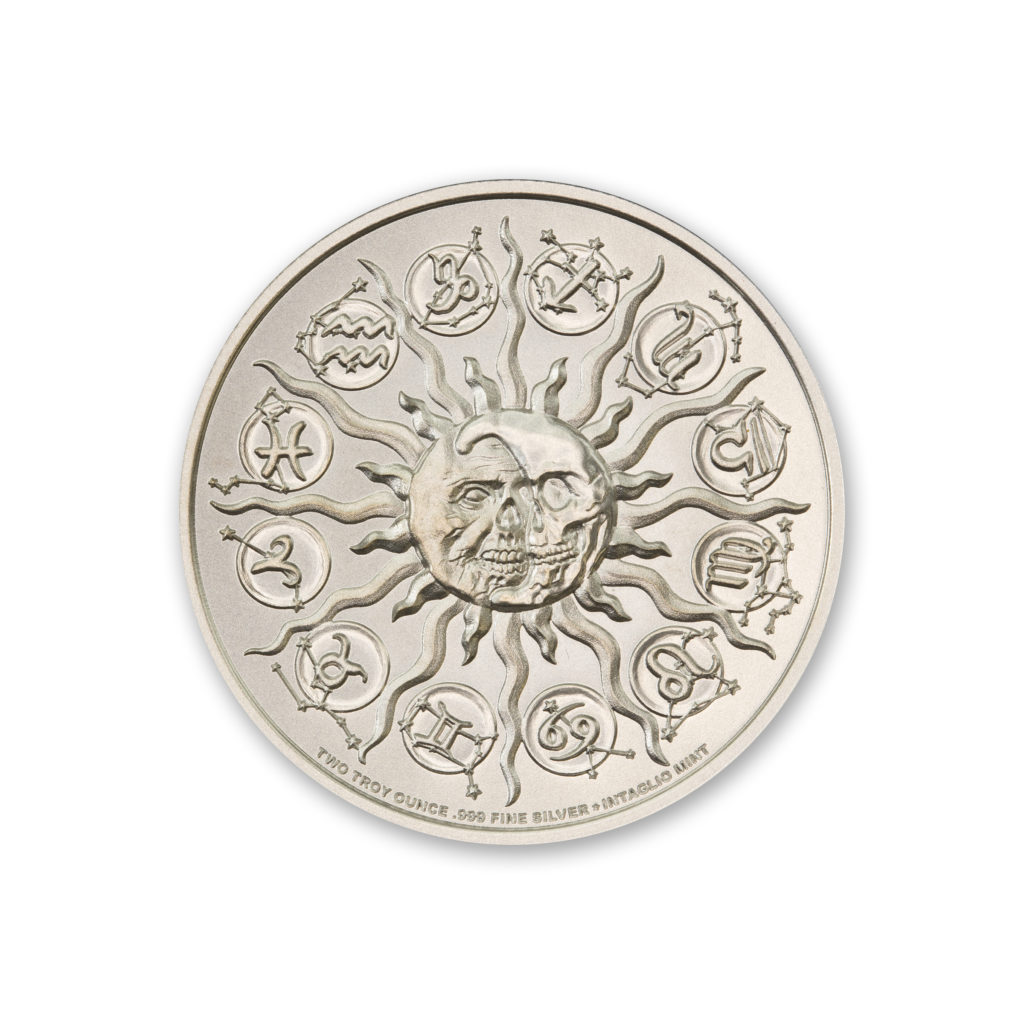 ZOMBIE ZODIACS - CAPRICORN - 2 TROY OUNCE – 39MM