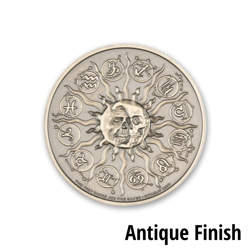 ZOMBIE ZODIACS - ARIES - 2 TROY OUNCE – 39MM