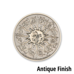 ZOMBIE ZODIACS - ARIES - 2 TROY OUNCE – 39MM