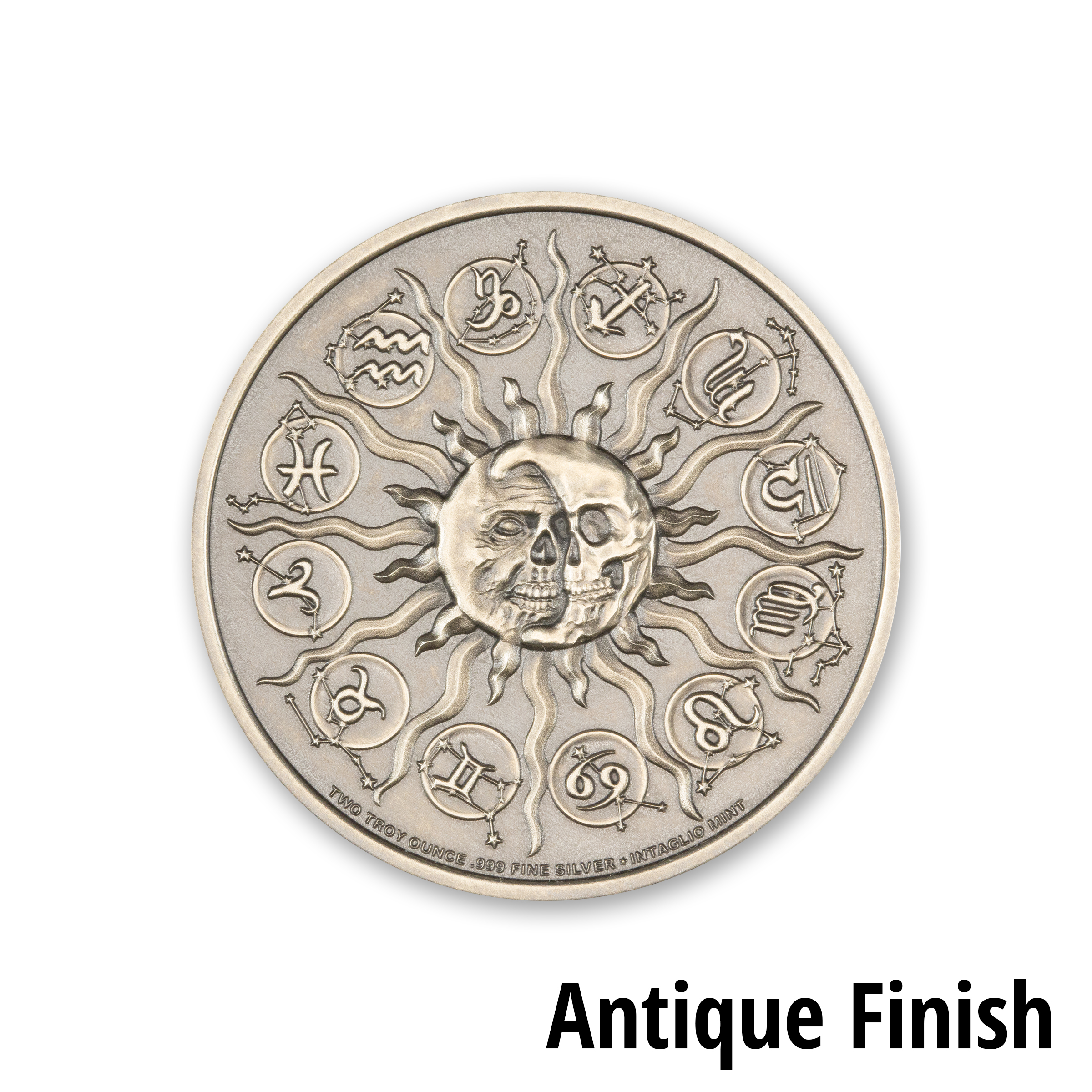 ZOMBIE ZODIACS - ARIES - 2 TROY OUNCE – 39MM - Image 4