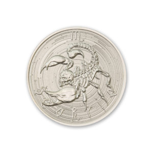 ZOMBIE ZODIACS - SCORPIO - 1 TROY OUNCE – 39MM