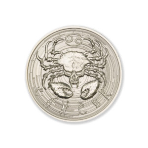 ZOMBIE ZODIACS - CANCER - 2 TROY OUNCE – 39MM