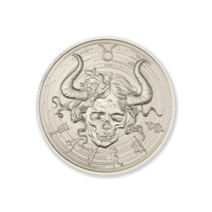 ZOMBIE ZODIACS - TAURUS - 2 TROY OUNCE – 39MM