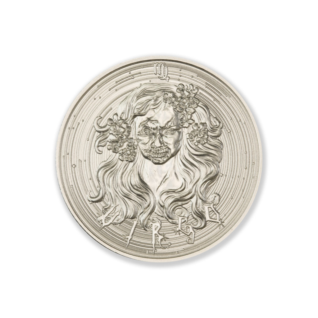 ZOMBIE ZODIACS - VIRGO - 1 TROY OUNCE – 39MM