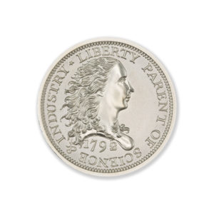 1792 BIRCH ONE CENT TRIBUTE - 2 TROY OUNCE - 39MM