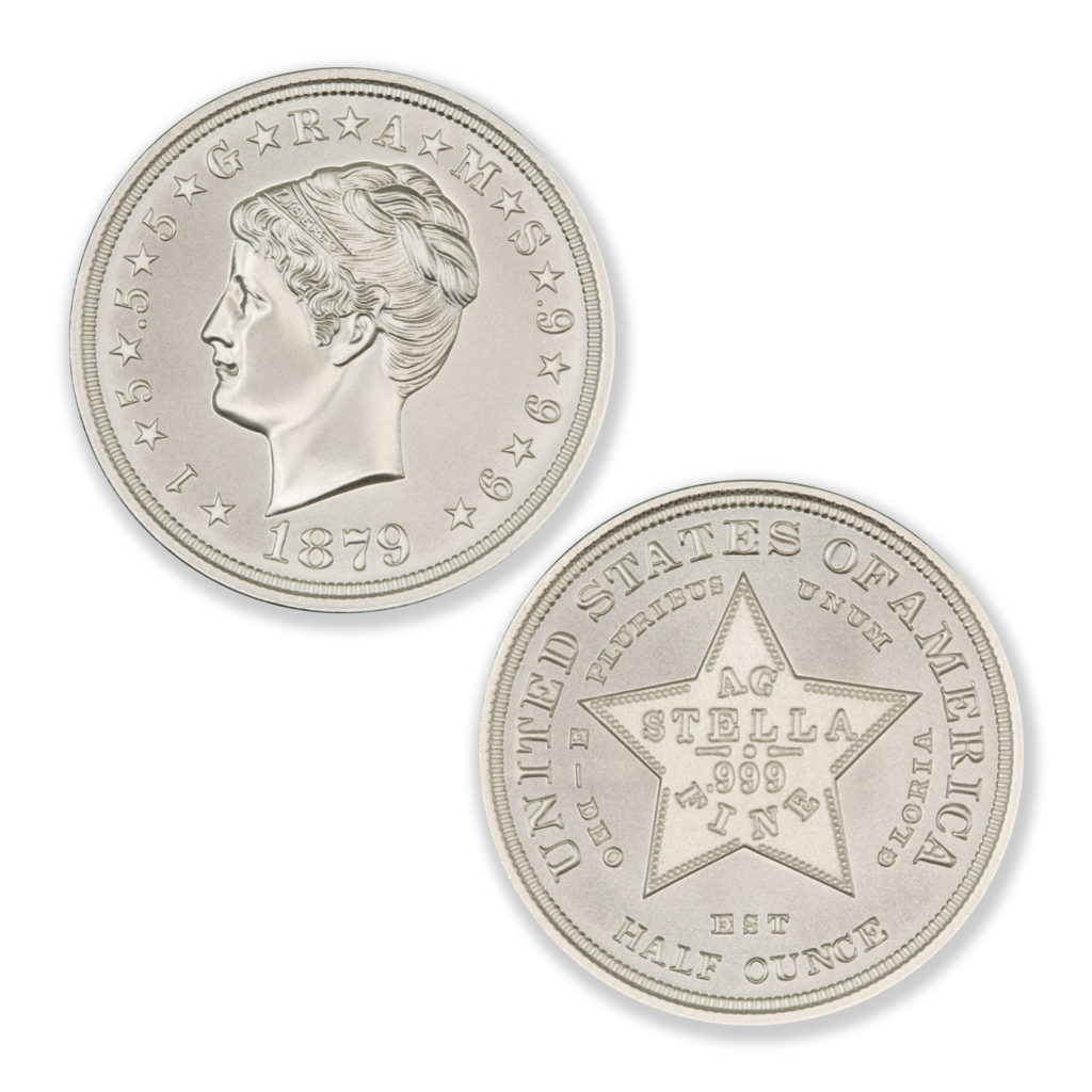 STELLA COILED HAIR - 1/2 TROY OUNCE - 30MM