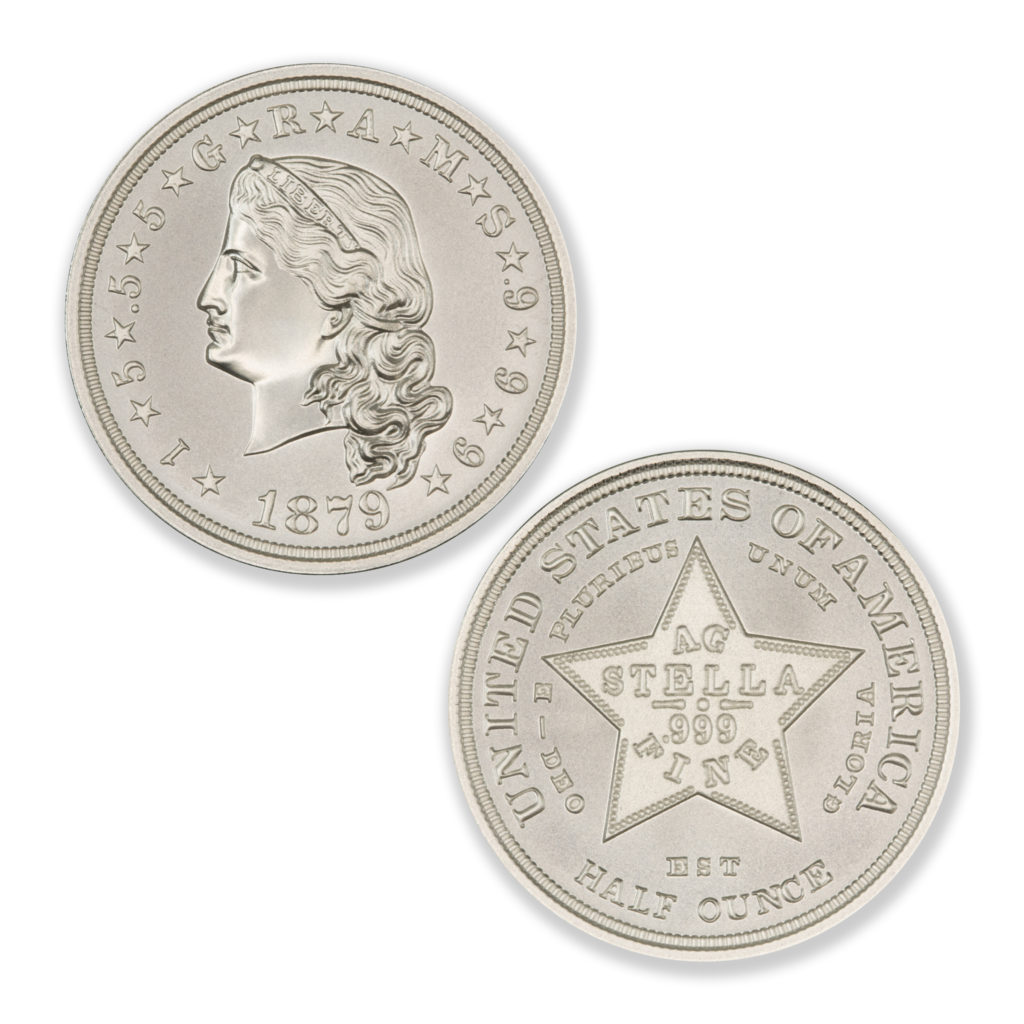 STELLA FLOWING HAIR - 1/2 TROY OUNCE - 30MM