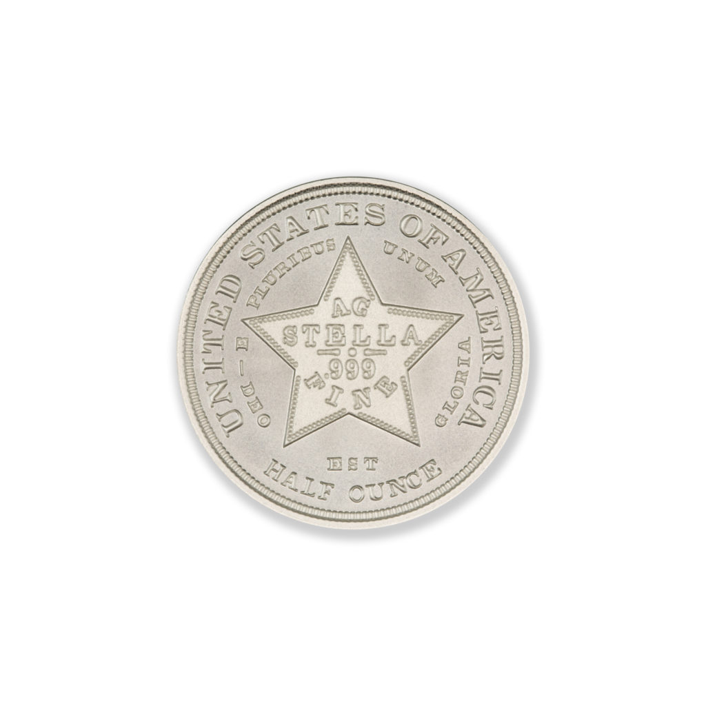 STELLA FLOWING HAIR - 1/2 TROY OUNCE - 30MM