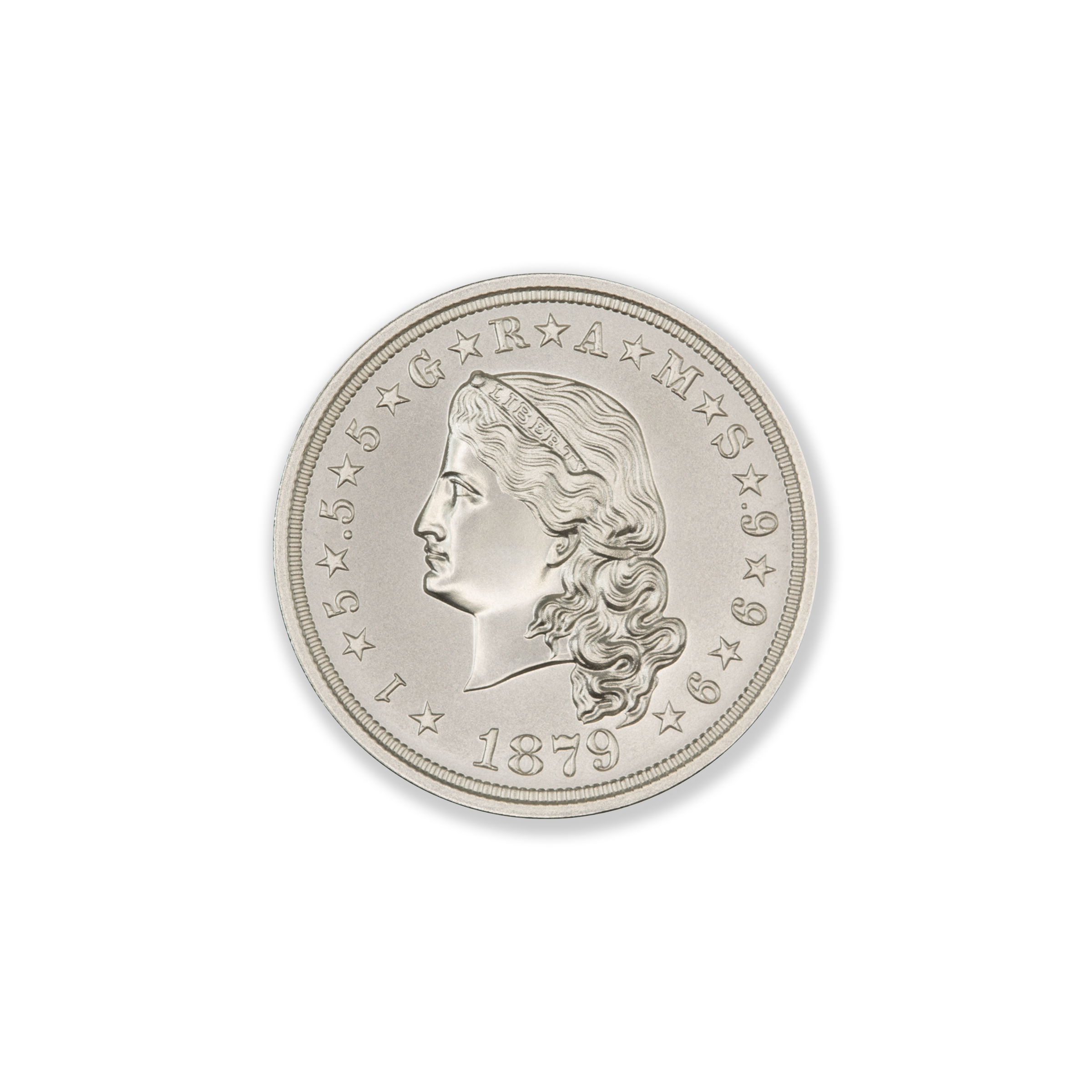 STELLA FLOWING HAIR - 1/2 TROY OUNCE - 30MM - Image 2