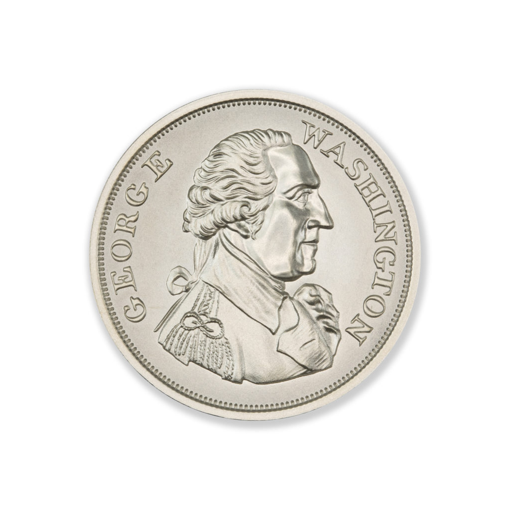 WASHINGTON SUCCESS MEDAL - 2 TROY OUNCE - 39MM