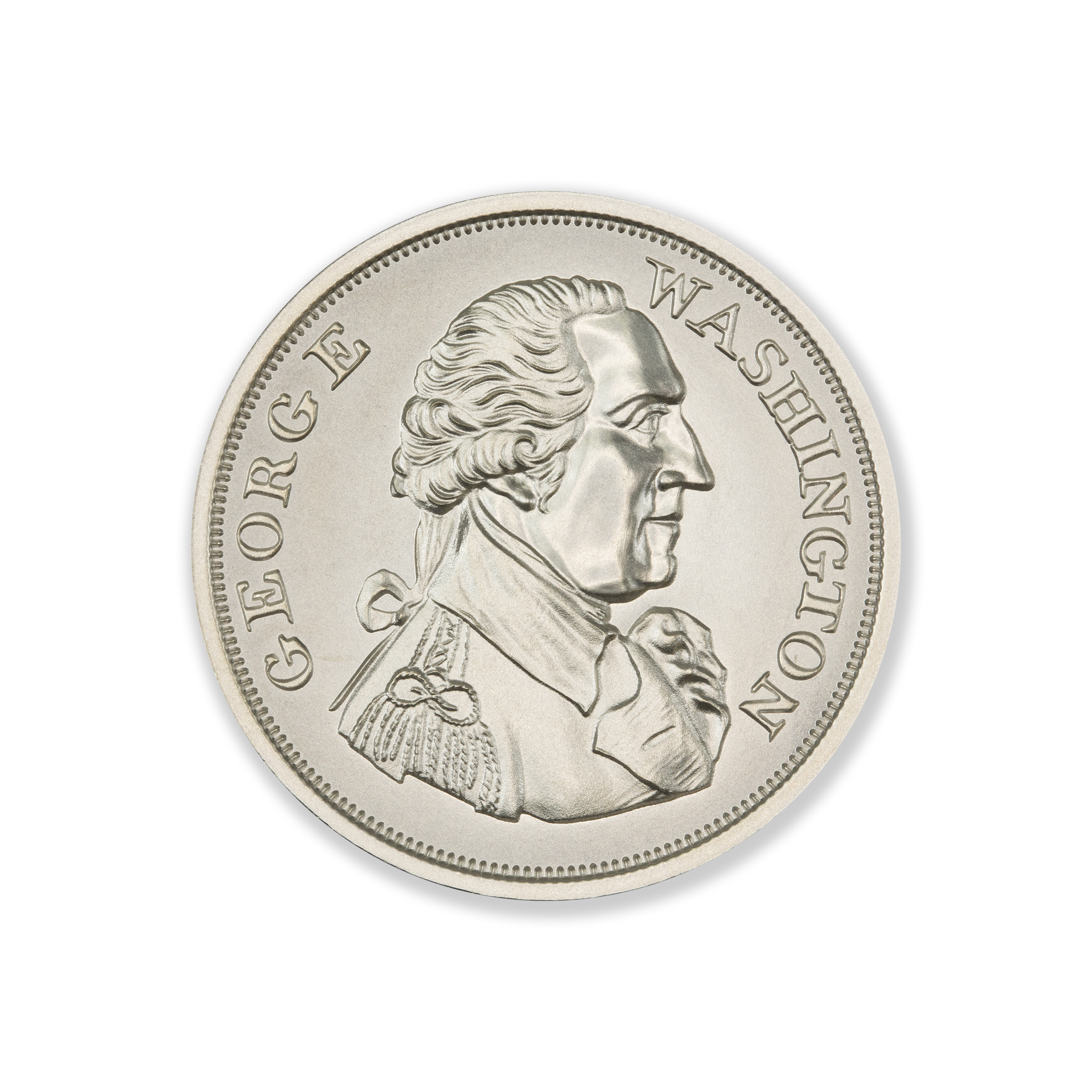 WASHINGTON SUCCESS MEDAL - 2 TROY OUNCE - 39MM - Image 2