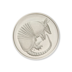 DON'T MESS WITH TEXAS SERIES / ARMADILLO – 1 TROY OUNCE – 39MM