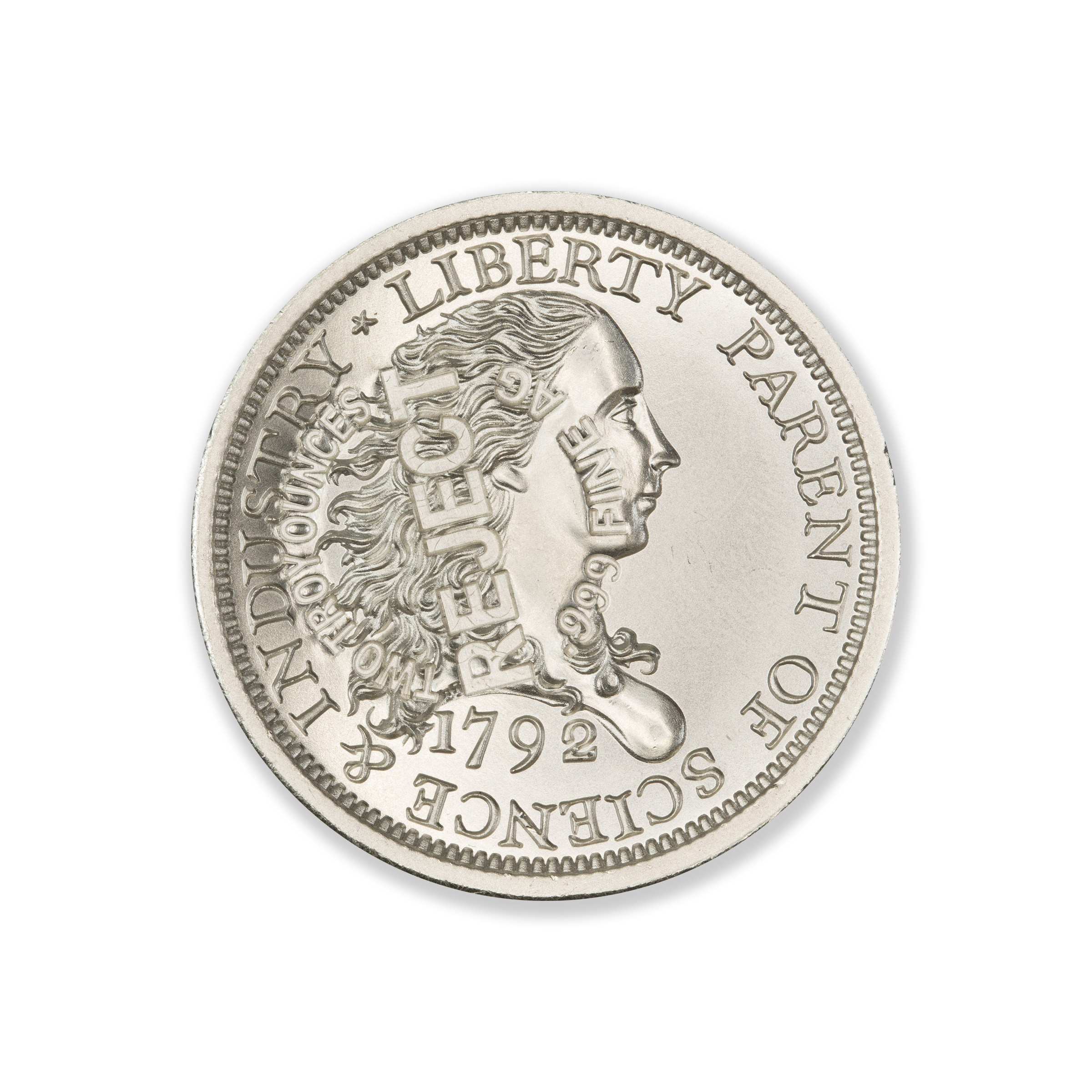 2 TROY OUNCE - 39MM & 50MM - REJECT - Image 5