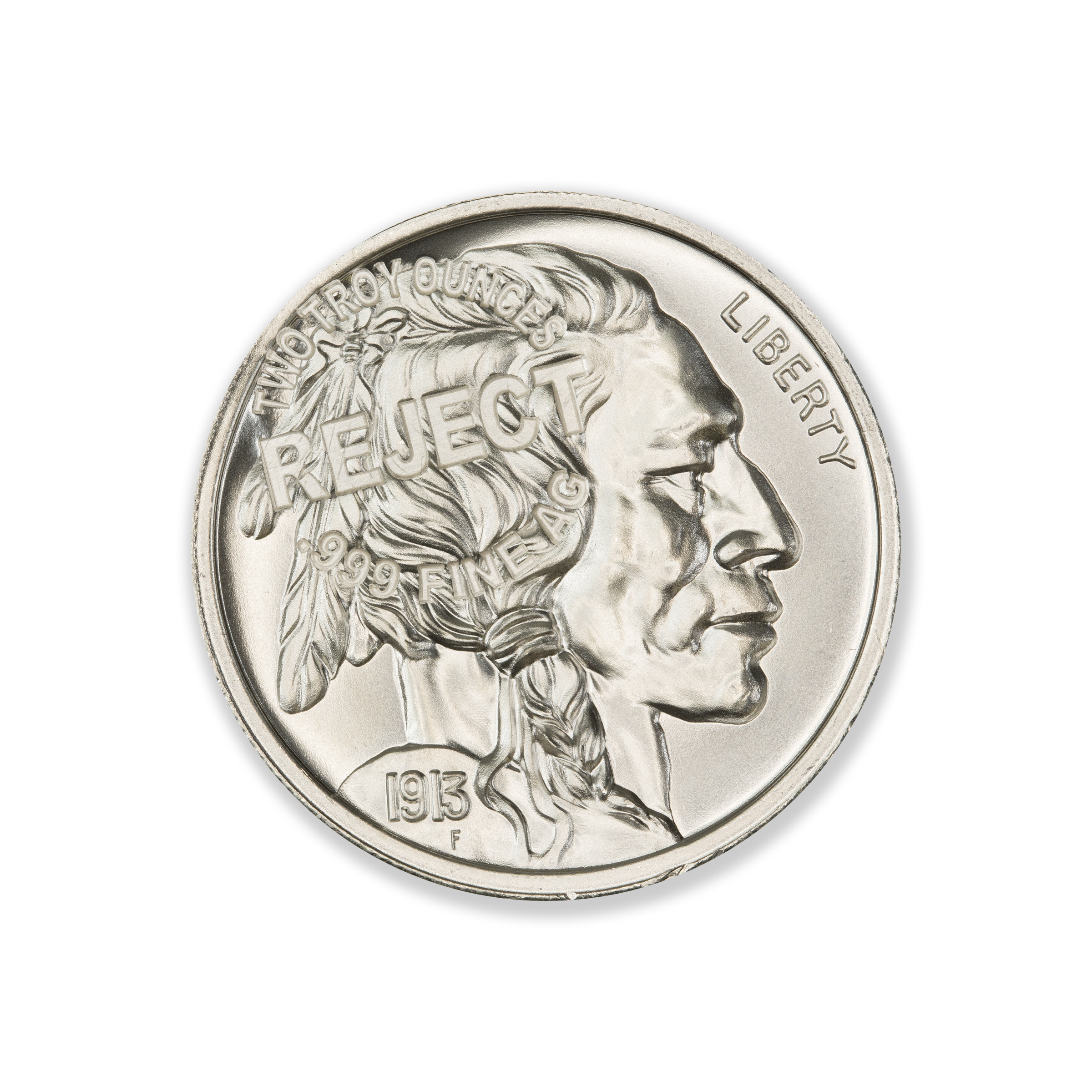 2 TROY OUNCE - 39MM & 50MM - REJECT - Image 4